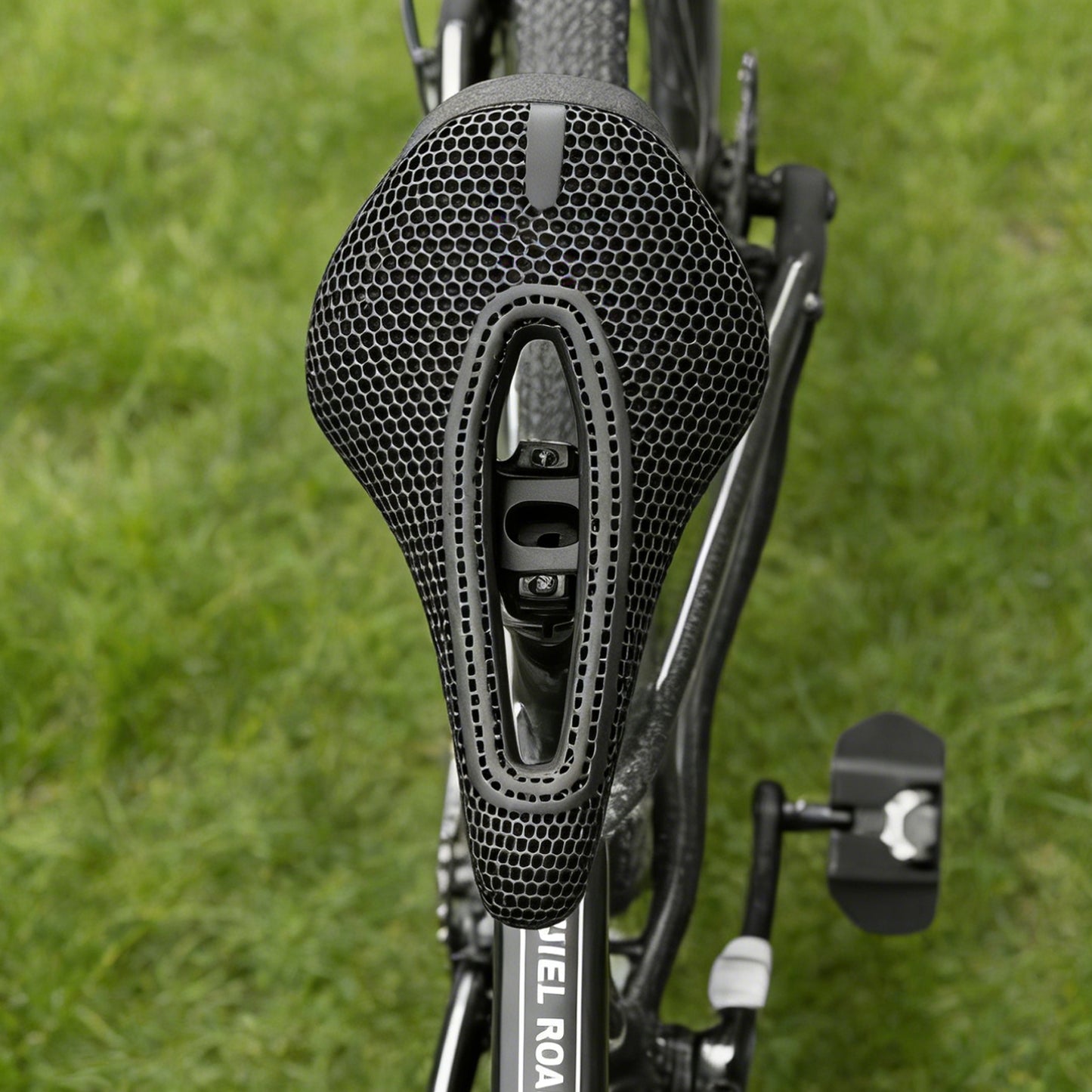 3D Printed Carbon Fiber Bike Saddle - Ultra Lightweight 185g, Ergonomic Comfort Seat for Road, MTB, BMX, XC & Gravel Bikes