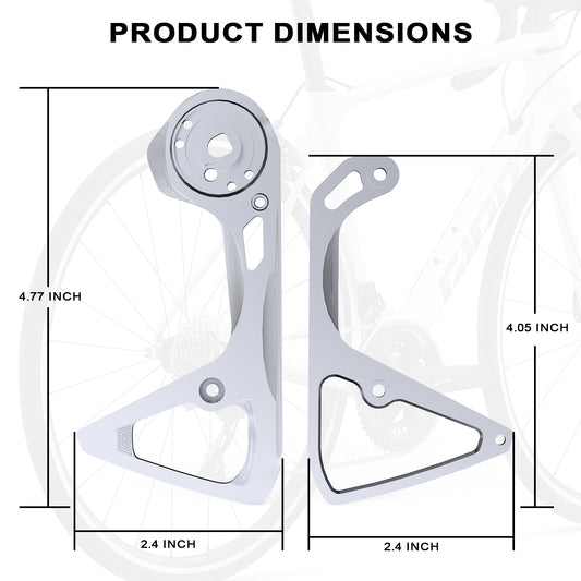 SRAM eTap AXS Derailleur Cage - Compatible with Red/Force/Rival/Apex, Fits 36T Cassette & XPLR Derailleurs, W/Titanium Screws + AXS Tool