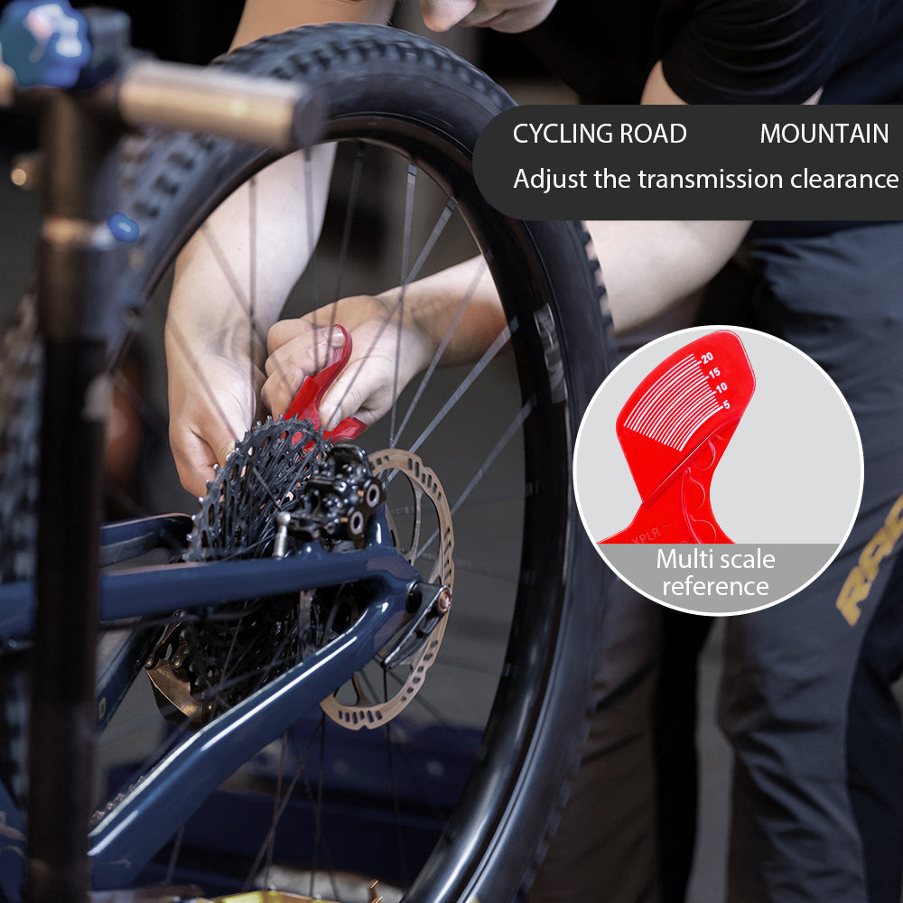 B Gap Adjustment Tool for SRAM XPLR/AXS Eagle Chain Gauge, Rear Derailleur Chain RIVAL RED FORCE