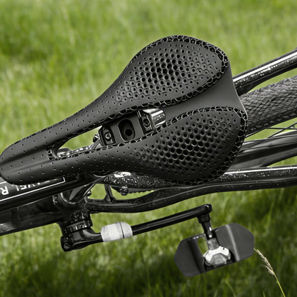 3D Printed Carbon Fiber Bike Saddle - Ultra Lightweight 165g, Ergonomic Comfort Seat for Road, MTB, BMX, XC & Gravel Bikes