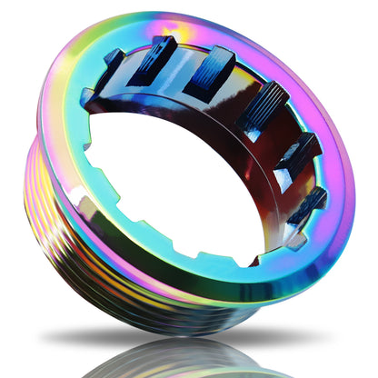 Bicycle 12 Speed titanium alloy  Freewheel Lock Cover MS Hub Body For-SHIMANO M7100 6100 8100 9100 SLX XT XTR