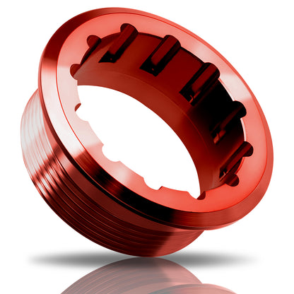 Bicycle 12 Speed titanium alloy  Freewheel Lock Cover MS Hub Body For-SHIMANO M7100 6100 8100 9100 SLX XT XTR