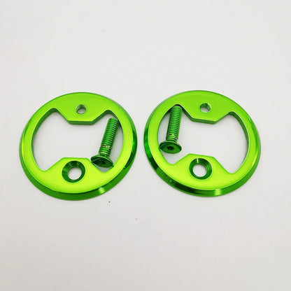 2PCS Titanium  pedal plate ti bow tie fit Cycling Pro Mtb Bike Bicycle Pedal Plate Cleats Wahoo SpeedPlay Comp Zero Aero NanoPCS