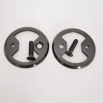 2PCS Titanium  pedal plate ti bow tie fit Cycling Pro Mtb Bike Bicycle Pedal Plate Cleats Wahoo SpeedPlay Comp Zero Aero NanoPCS