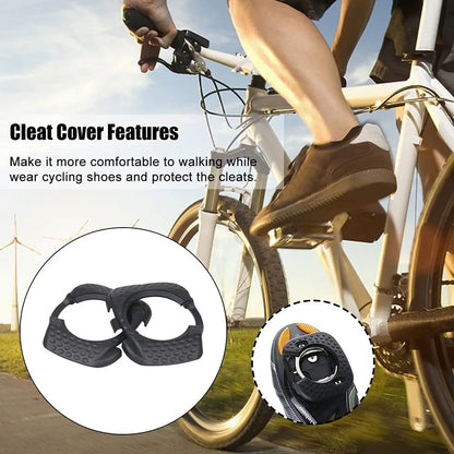 2Pcs/Set Cleat Pedal Cover Quick Release Anti-Slip Bicycle Action Cleats Protection Cover For Speedplay Zero Aero - GodLOL Cycling Tour