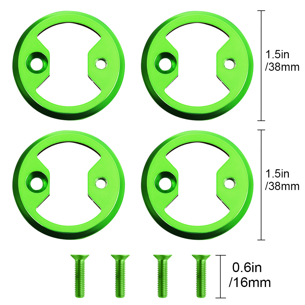 Titanium Pedal Cleat Plate Bow Tie | GodLOL Wahoo Speedplay PRO MTB Compatible