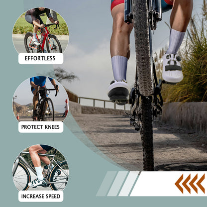 1 Pair Quick Release Cycling Shoes Cleats Self-locking Pedal Aerodynamic For a SpeedPlay Zero