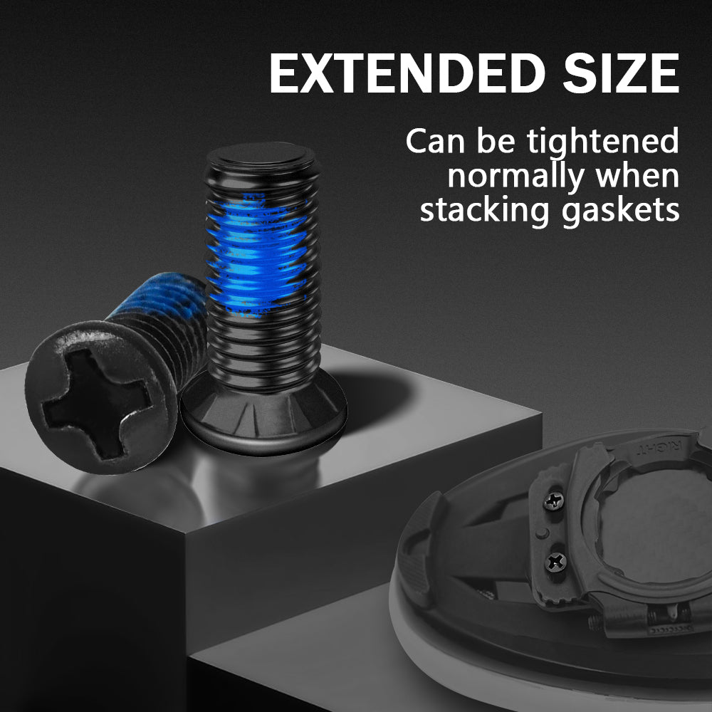 8PCS BikeFit Cleat Screws, 8.5mm, Phillips FOR Wahoo Speedplay Zero & ULA Walkable Cleat Fastening Screws