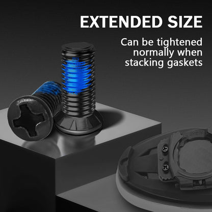 8PCS BikeFit Cleat Screws, 8.5mm, Phillips FOR Wahoo Speedplay Zero & ULA Walkable Cleat Fastening Screws