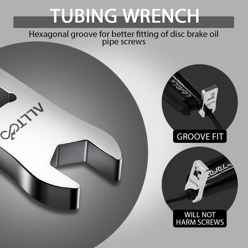 Bike Disc Brake Cable Wrench Bicycle Hydraulic Brakes Bolt Tool 8mm For Shimano For Sram Bicycle Repair Tools Wrenches Tool