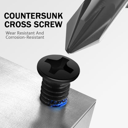 8PCS BikeFit Cleat Screws, 8.5mm, Phillips FOR Wahoo Speedplay Zero & ULA Walkable Cleat Fastening Screws