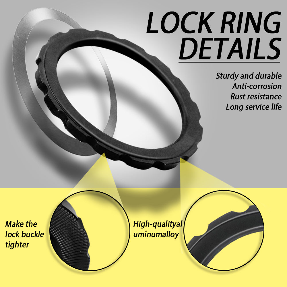 FOR Campagnolo  fulcrum  BORA WTO Centerlock Disc Brake Rotor Lock Ring Lockring for AFS Disc Brakes : M1-101B