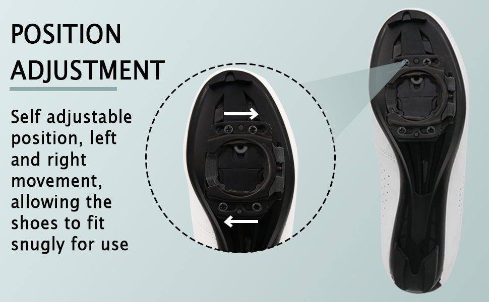 1 Pair Quick Release Cycling Shoes Cleats Self-locking Pedal Aerodynamic For a SpeedPlay Zero