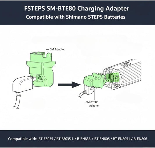for Shimano Sm-Bte80 adapter,for BT-E8035/E8035-L/BT-E8036/E8036-L/EN805/EN805-L/EN806