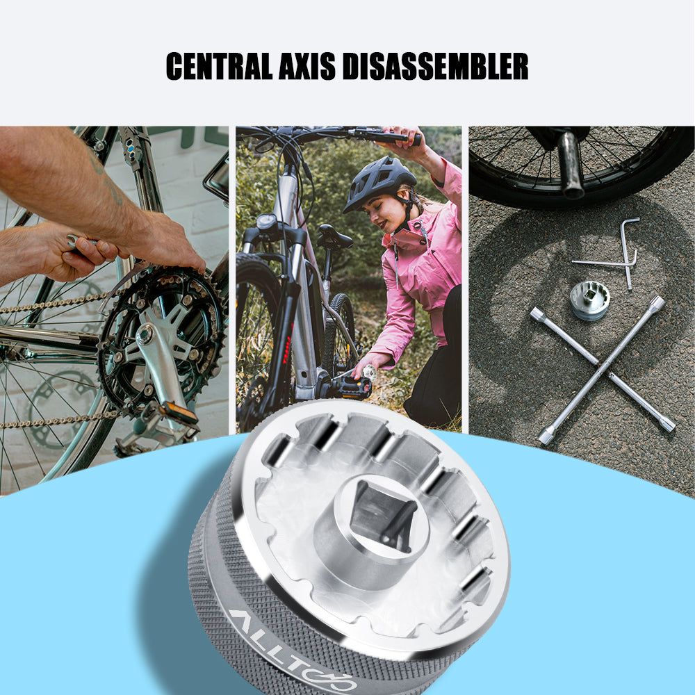 1in2 T47 Bottom Bracket Press Tool Sturdy Lightweight Cycling Cup Press Tool for trke T47BB 12t 16t