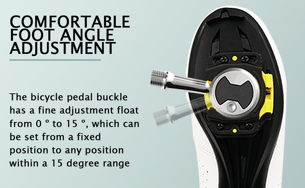 1 Pair Quick Release Cycling Shoes Cleats Self-locking Pedal Aerodynamic  For WAHOO SpeedPlay Zero