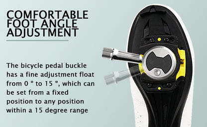 1 Pair Quick Release Cycling Shoes Cleats Self-locking Pedal Aerodynamic  For WAHOO SpeedPlay Zero