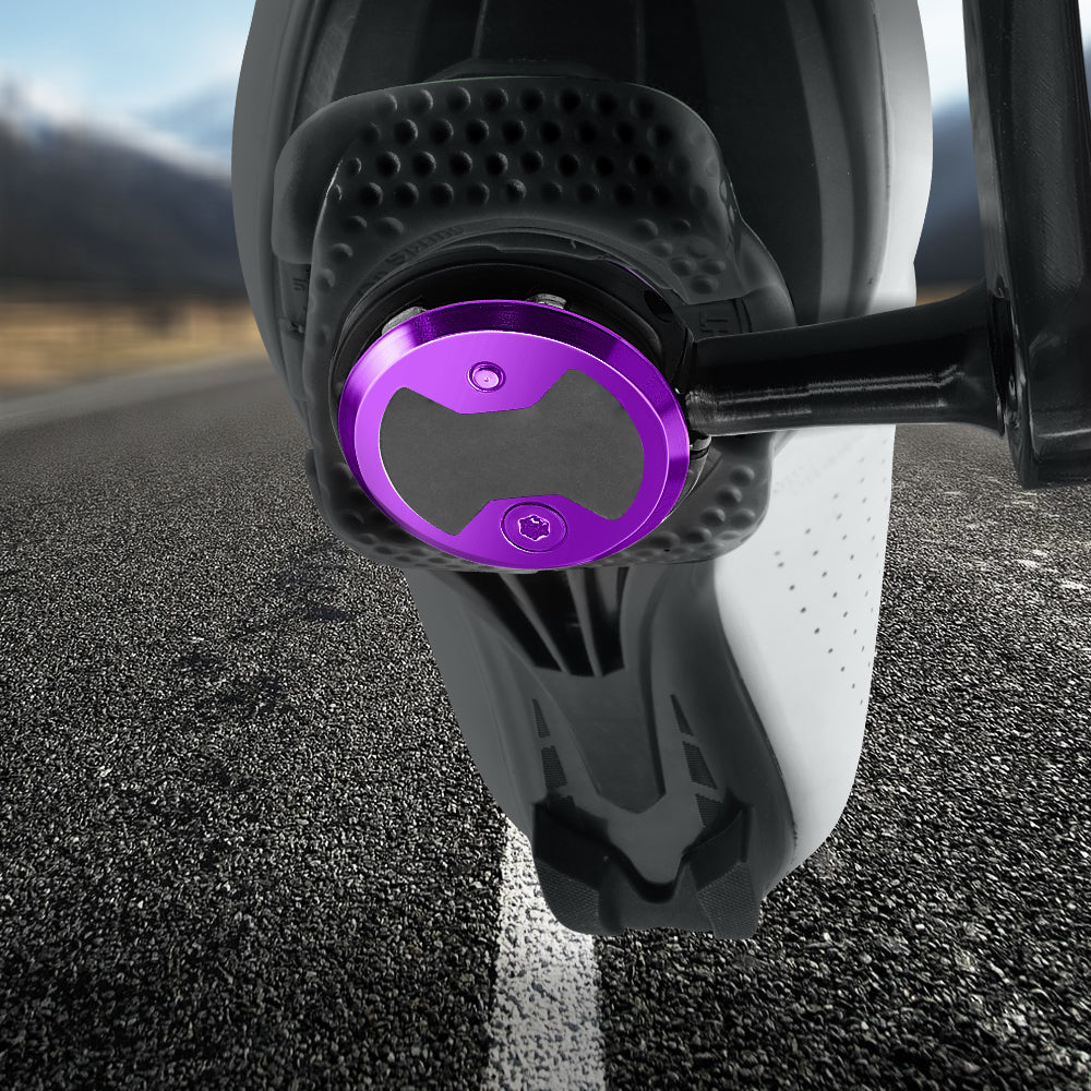 Titanium Pedal Cleat Plate Bow Tie | GodLOL Wahoo Speedplay PRO MTB Compatible