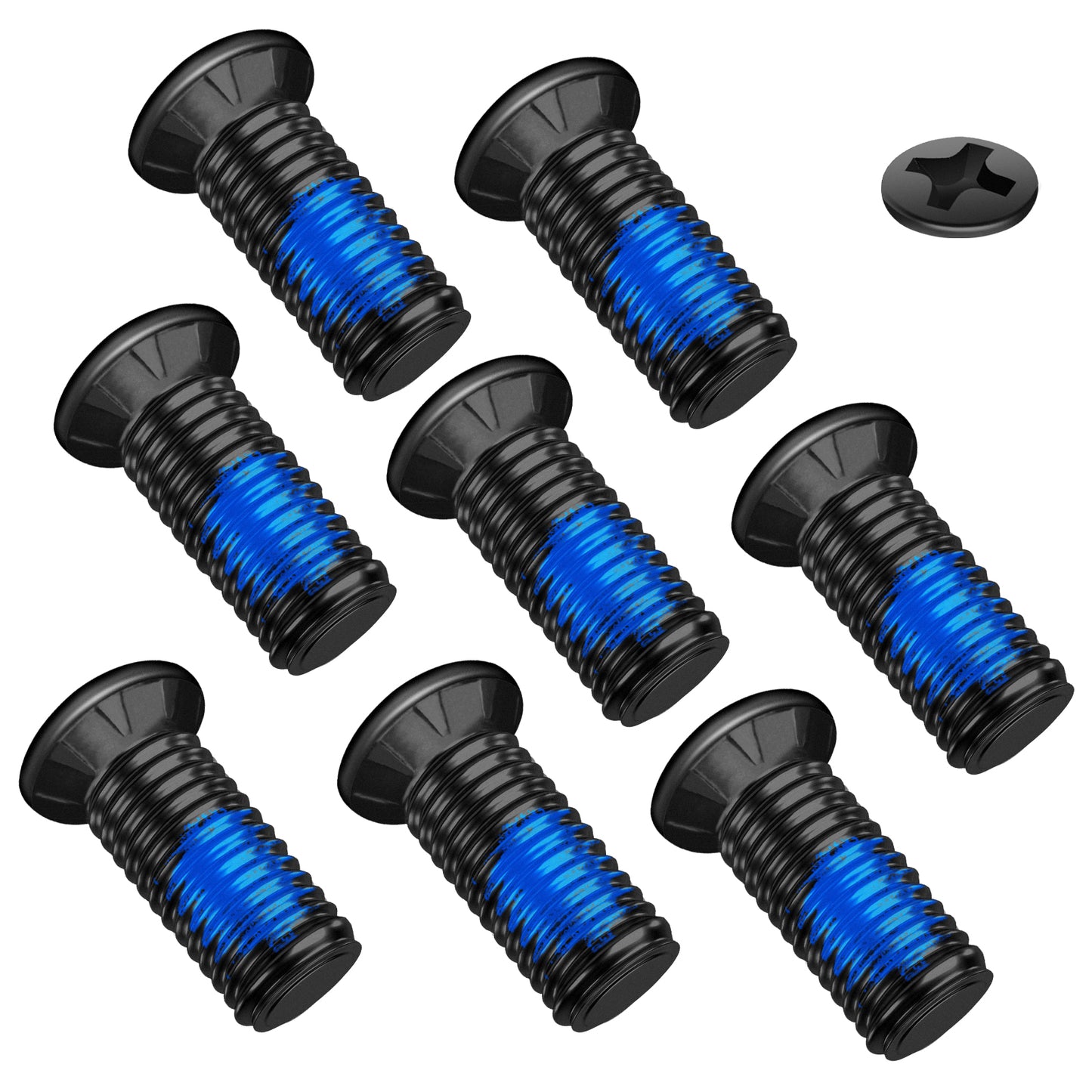 8PCS BikeFit Cleat Screws, 8.5mm, Phillips FOR Wahoo Speedplay Zero & ULA Walkable Cleat Fastening Screws
