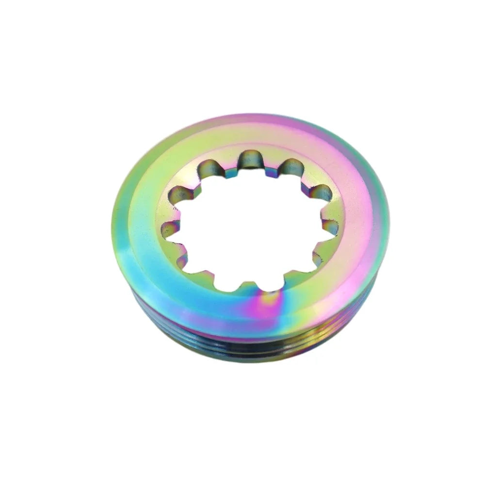 Bicycle titanium alloy Crank Screw Crank Bolt For-Shimano XTR FC-M9100 Double Bike Crank Parts Cycling Crankset Accessories