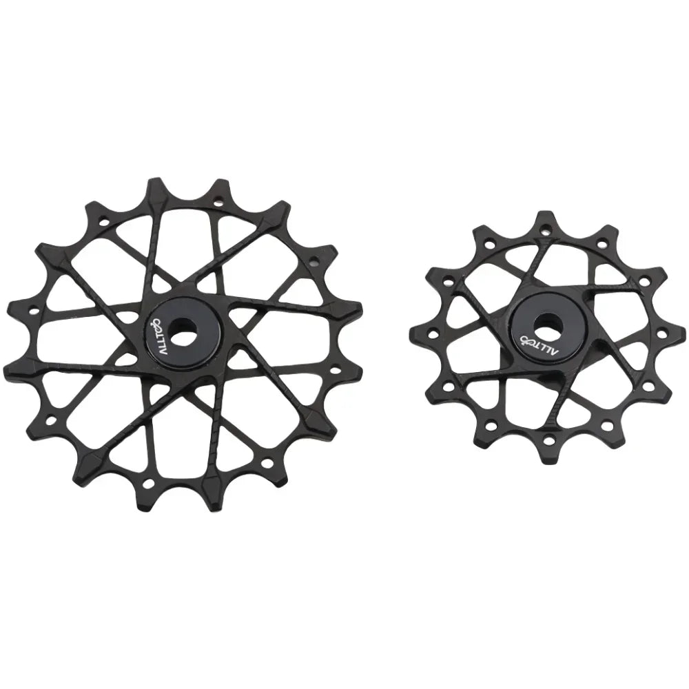 Rear Derailleur Pulley Wheels,FOR Garbaruk SRAM 11/12-Speed, 12T+16TRear Derailleur Cage Pulley Wheels  Derailleur ceramic beari