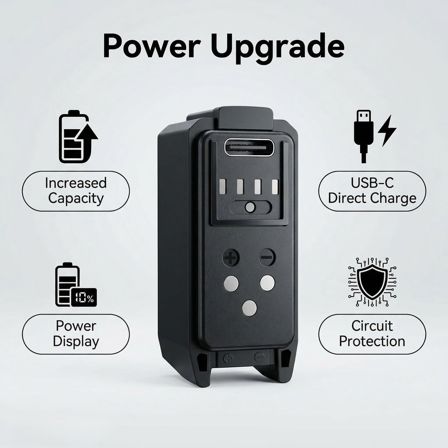 ALLTOO™ SRAM AXS Battery Replacement - 500mAh USB-C