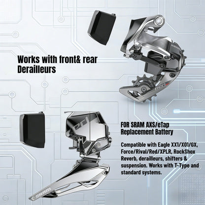 ALLTOO™ SRAM AXS Battery Replacement - 500mAh USB-C